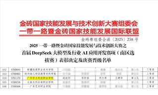 喜報(bào)：我校學(xué)子在2025一帶一...